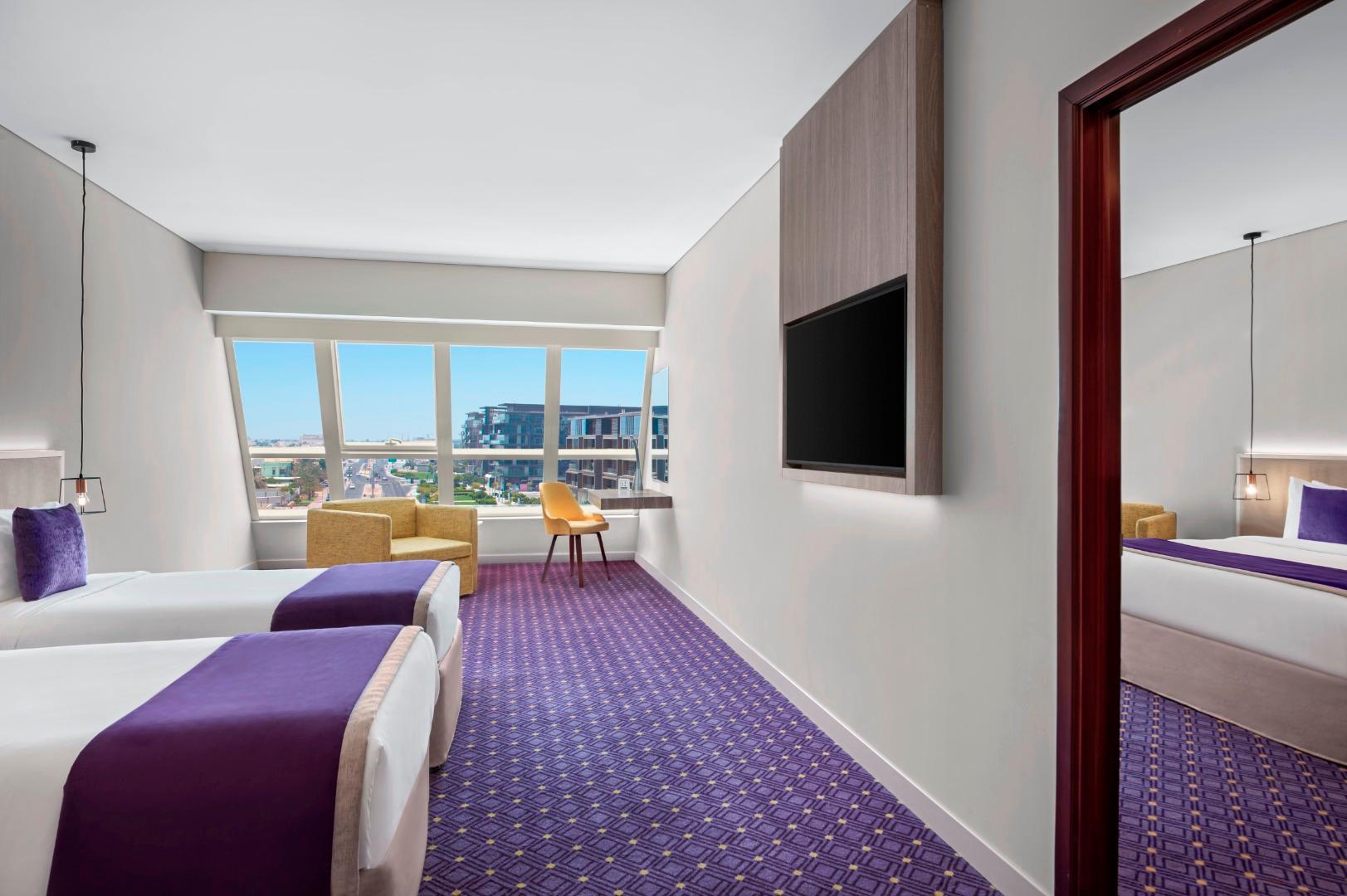 Leva Hotel Mazaya Centre 迪拜 外观 照片