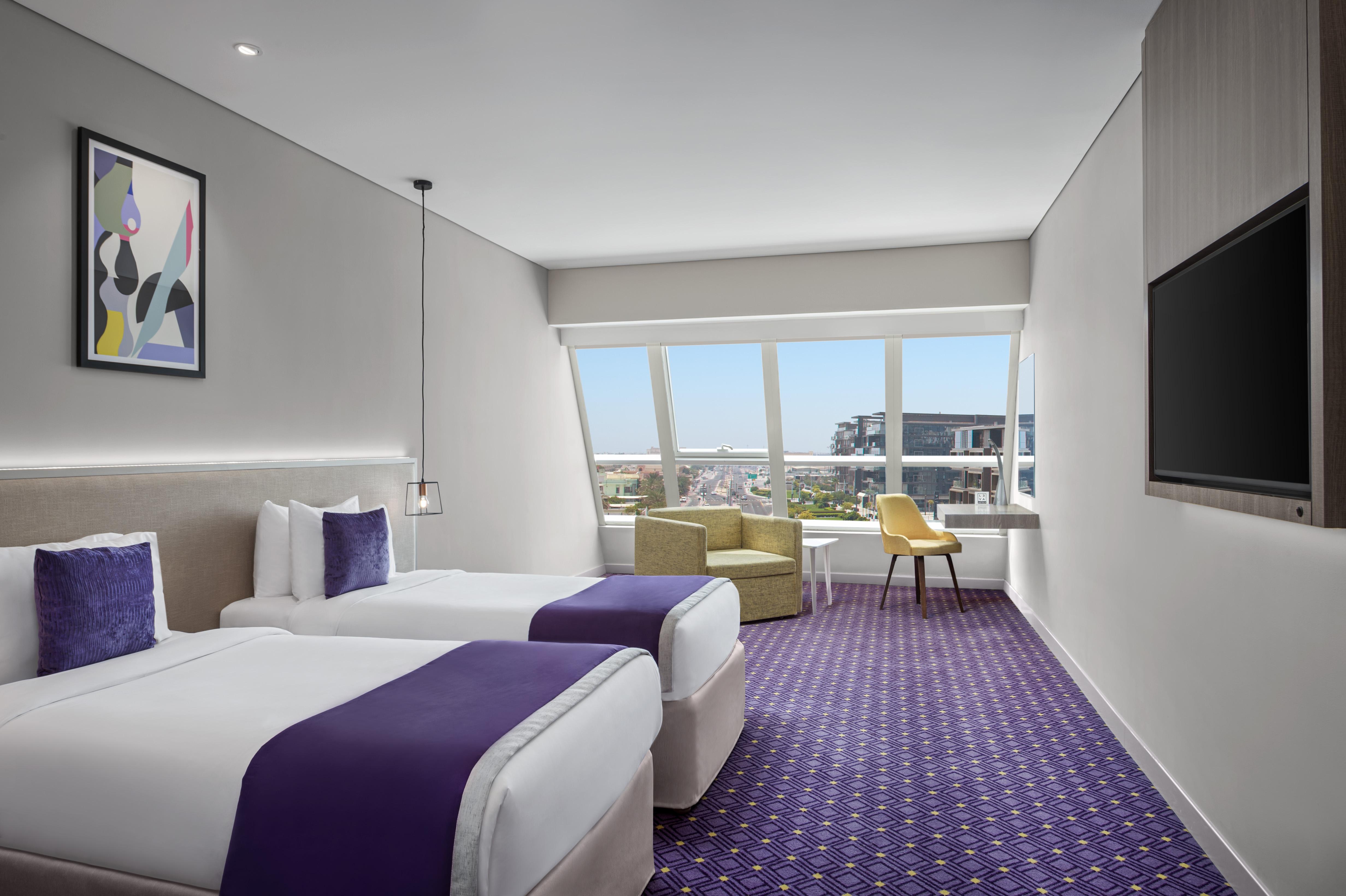Leva Hotel Mazaya Centre 迪拜 外观 照片