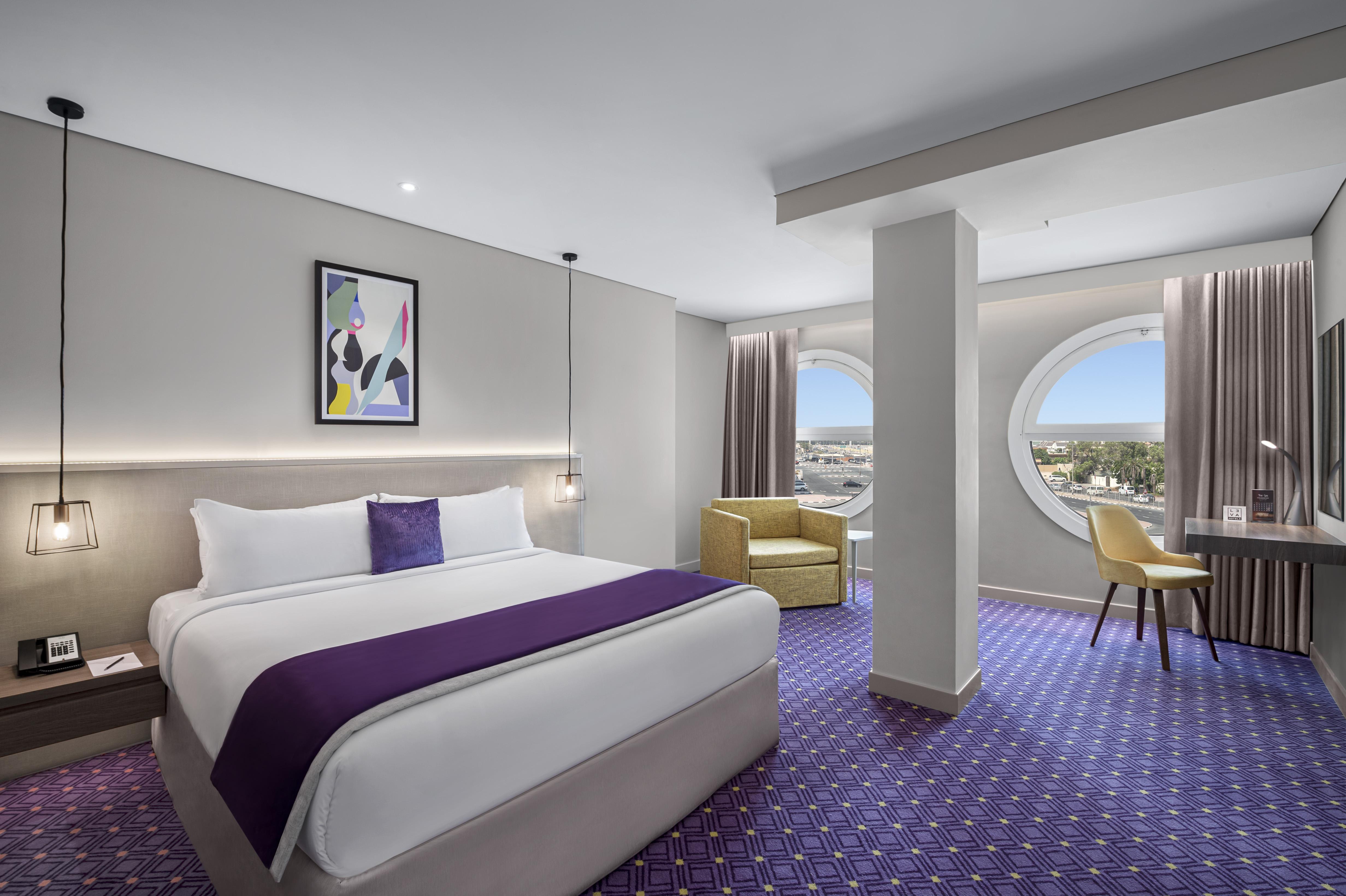 Leva Hotel Mazaya Centre 迪拜 外观 照片