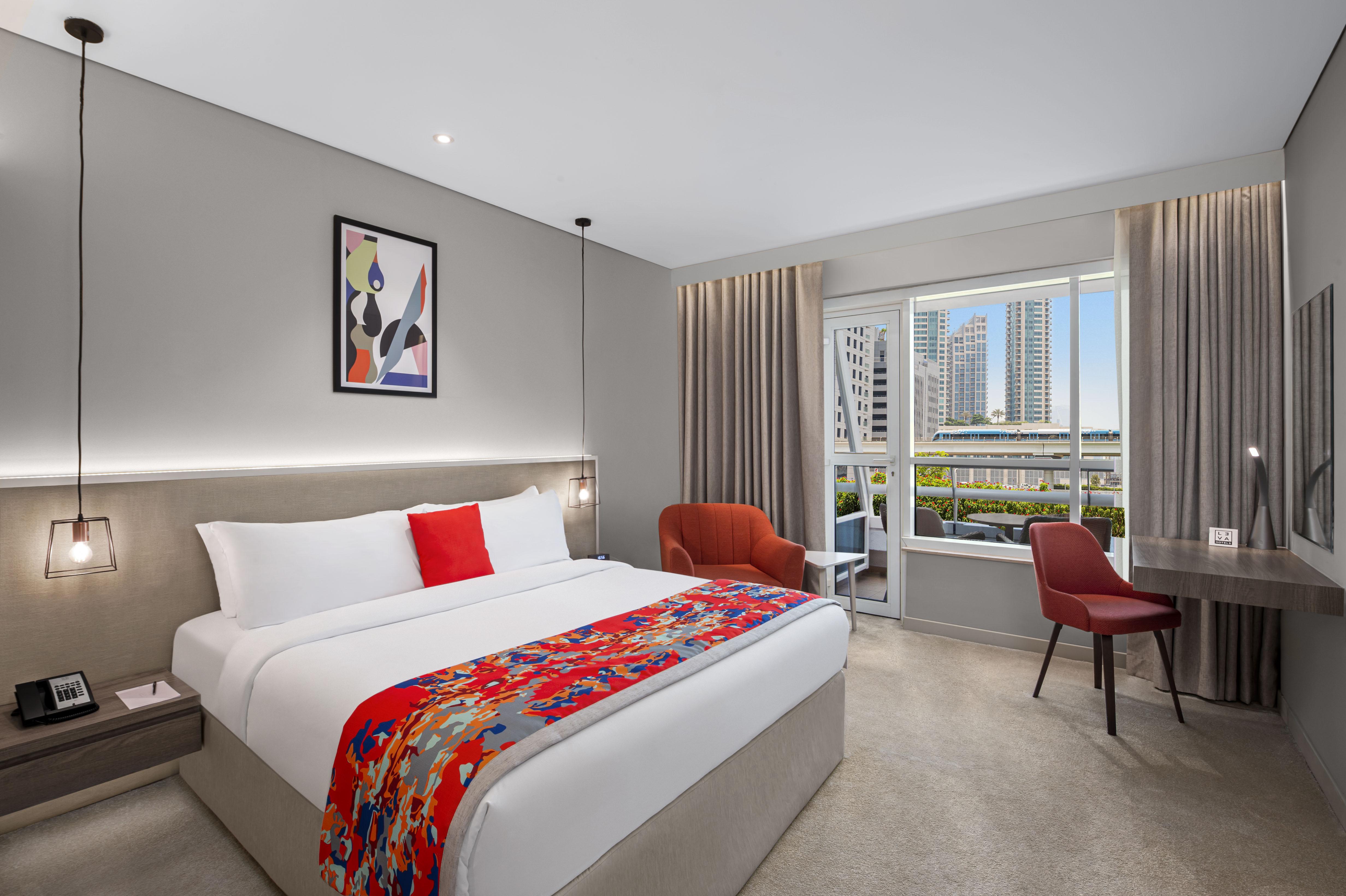 Leva Hotel Mazaya Centre 迪拜 外观 照片