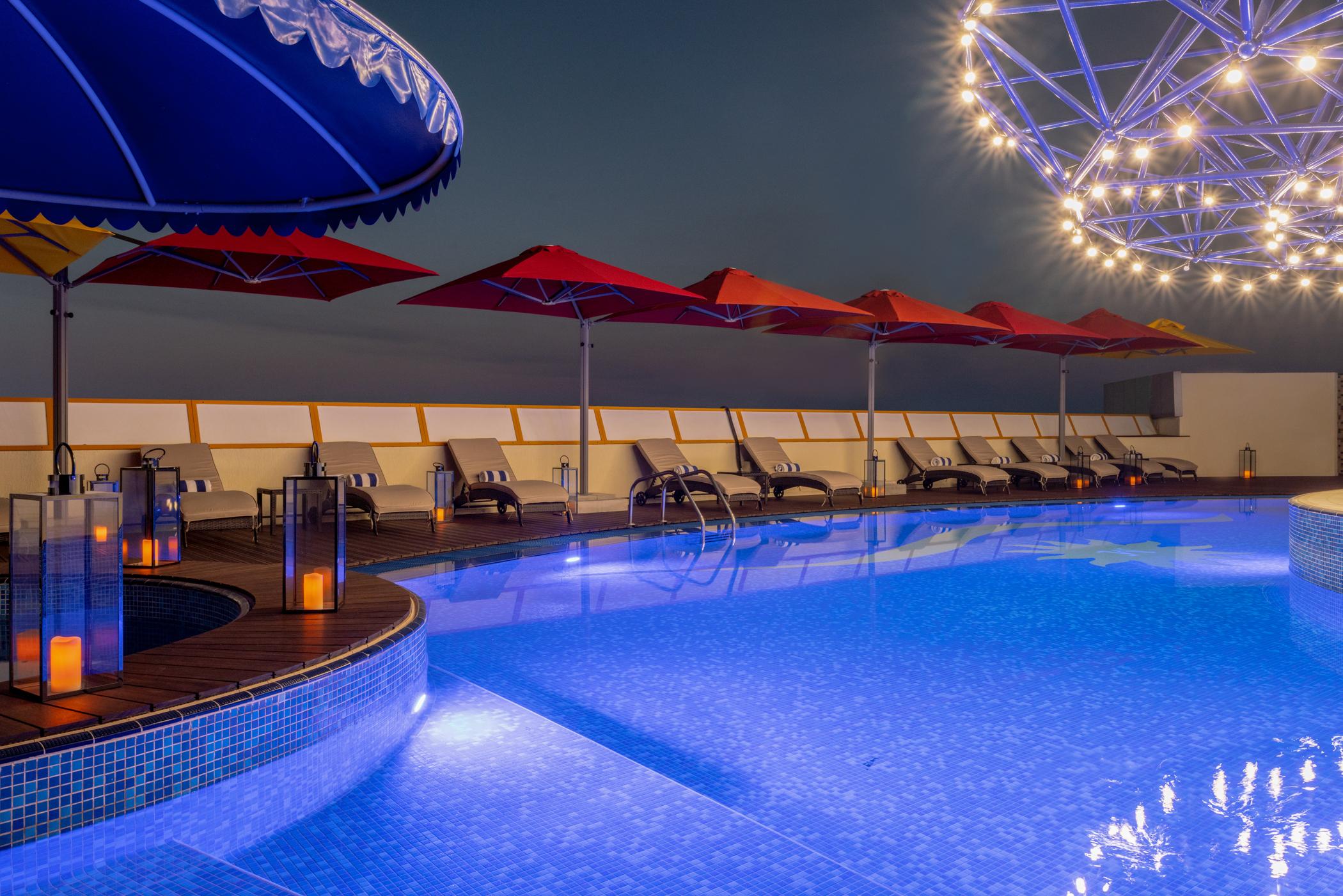 Leva Hotel Mazaya Centre 迪拜 外观 照片
