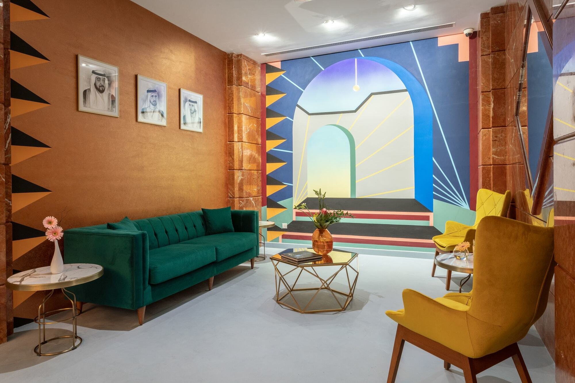 Leva Hotel Mazaya Centre 迪拜 外观 照片