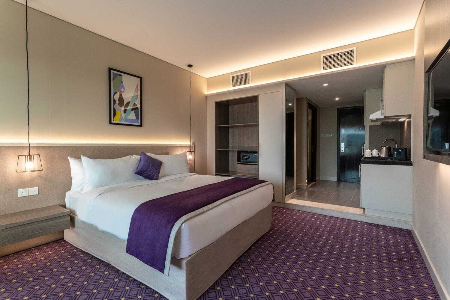 Leva Hotel Mazaya Centre 迪拜 外观 照片