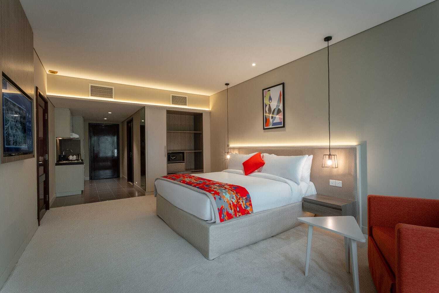 Leva Hotel Mazaya Centre 迪拜 外观 照片